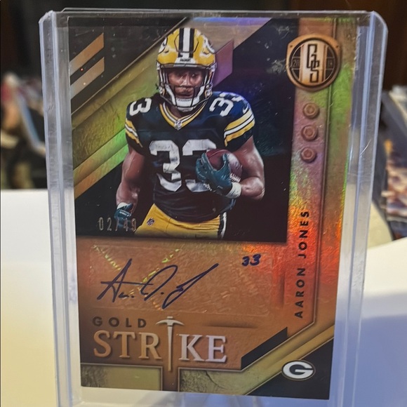Gold Strike Football Trading Card